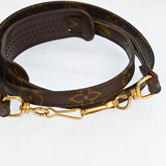 Authentic Louis Vuitton Monogram Brown Shoulder Strap bsj330-110825 - Picture 6 of 7